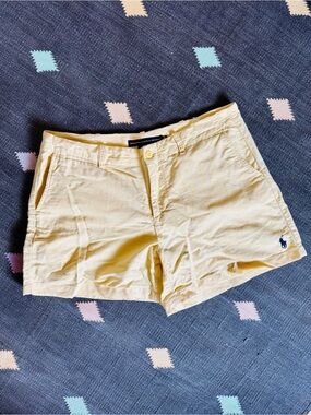 Vintage Yellow Women’s Oxford Shorts